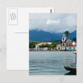 Dorf Brasilien Postkarte (Vorne/Hinten)