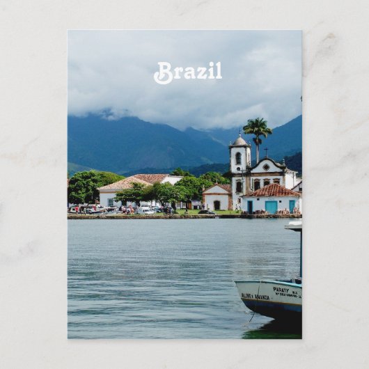 Dorf Brasilien Postkarte (Vorderseite)