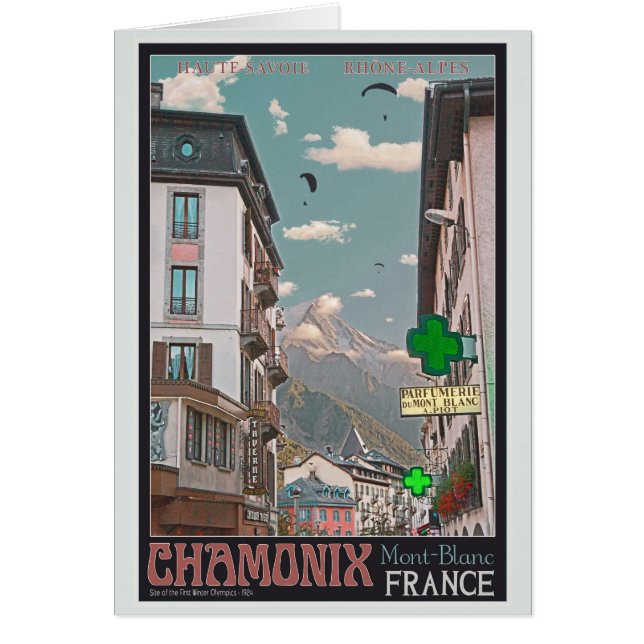 Dorf Chamonix (schwarz) (Vorne)