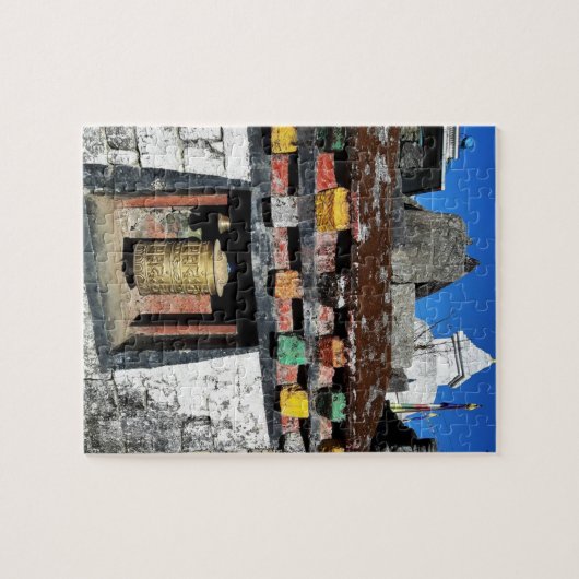 Dorf Chaurikharka, Everest Trek & Stupa /Nepal Puzzle (Horizontal)