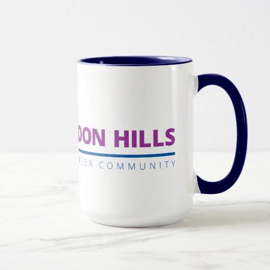 Dorf Clarendon Hills Tasse (Rechts)