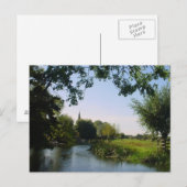 Dorf Denford Postkarte (Vorne/Hinten)