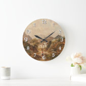 Dorf - Emil Barbarini Große Wanduhr (Zuhause)