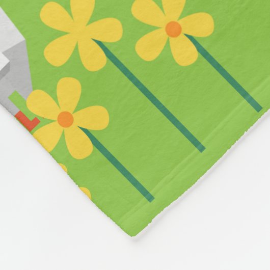 Dorf Fleecedecke (Ecke)