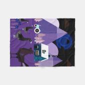 Dorf Fleecedecke (Vorderseite (Horizontal))