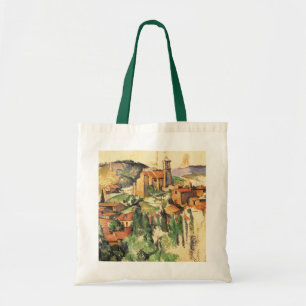 Dorf Gardanne von Paul Cezanne, Vintage Art Tragetasche