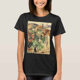 Dorf Gardanne von Paul Cezanne, Vintage Kunst T-Shirt