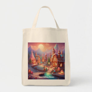 Dorf Gingerbread Tragetasche