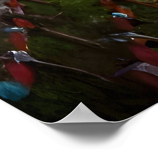 Dorf Gingerbrot in Valhalla | AI Art Poster (Ecke)