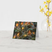 Dorf Gnome Karte (Gelbe Blume)