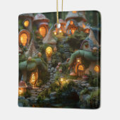 Dorf Gnome Keramikornament (Links)