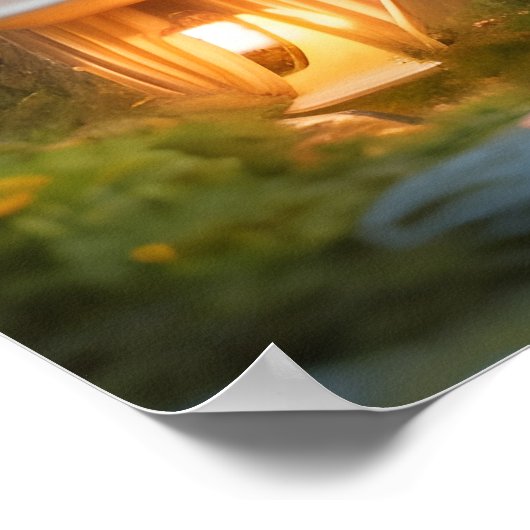 Dorf Gnome Poster (Ecke)