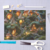 Dorf Gnome Seidenpapier (Handwerk)