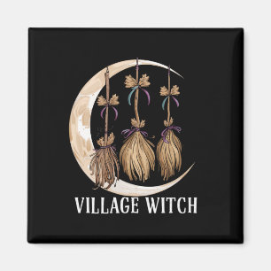 Dorf Hexengotik Okkult Wicca Landschaft Magnet