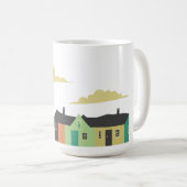 Dorf, Hütte, Haus Kaffeetasse (VorderseiteRechts)