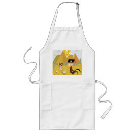 Dorf im Tal Lange Schürze