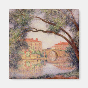 Dorf in der Normandie Magnet