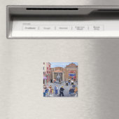 Dorf in der Provence Magnet (In Situ (Geschirrspüler))