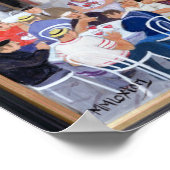 Dorf in der Provence Poster (Ecke)