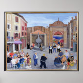 Dorf in der Provence Poster (Vorne)