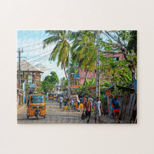 Dorf in Madagaskar Puzzle