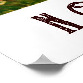 Dorf in Normandie, Frankreich Poster (Ecke)