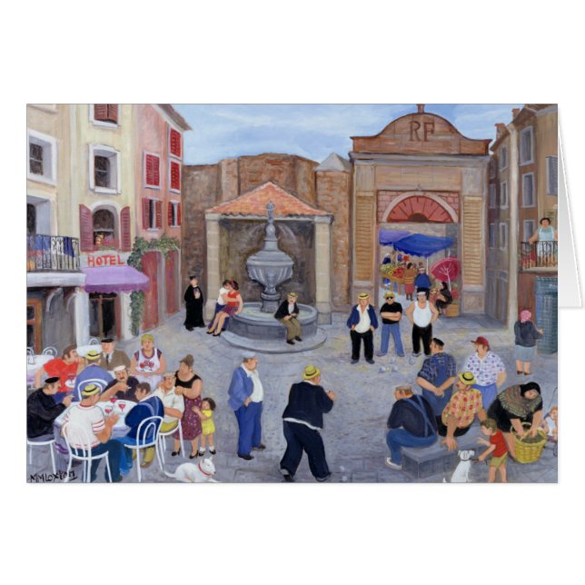 Dorf in Provence (Vorderseite (Horizontal))