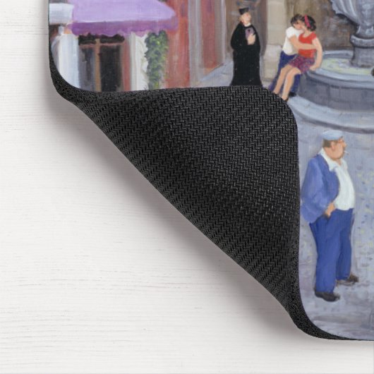 Dorf in Provence Mousepad (Ecke)