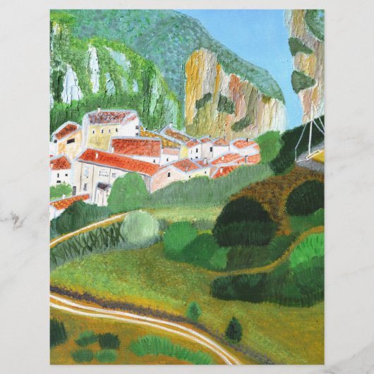 Dorf in the Mountain (Vorderseite)