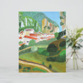 Dorf in the Mountain (Stehend Vorderseite)