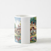 Dorf Kaffeetasse (Mittel)