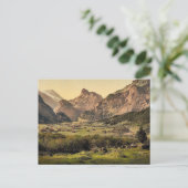 Dorf Kandersteg, Berner Oberland, Schweiz Postkarte (Stehend Vorderseite)