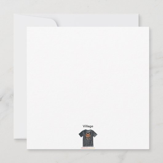 Dorf Karte (Rückseite)