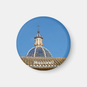 Dorf Mascarell in Valencia, Spanien Magnet