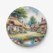 Dorf Pappteller (Vorderseite)