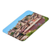 Dorf Roussillon in Frankreich Magnet (Linke Seite)