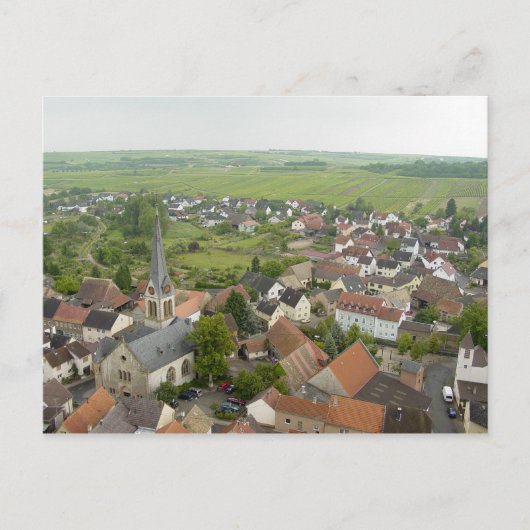 Dorf Schwabsburg Postkarte (Vorderseite)
