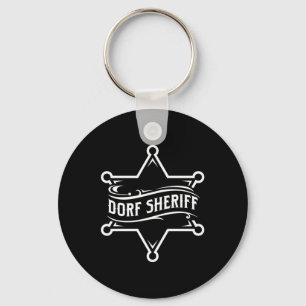 Dorf Sheriff Police Policeman Police Badges Gif Schlüsselanhänger