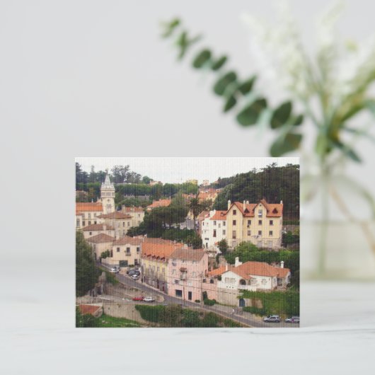 Dorf Sintra in Portugal Postkarte (Stehend Vorderseite)