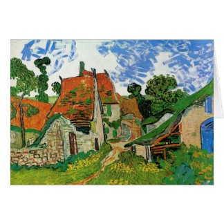 Dorf-Straße in Auvers durch Vincent van Gogh