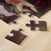 Dorf-Tanz (Öl auf Platte) Puzzle (Seite)