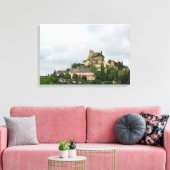 Dorf Turenne in Frankreich Leinwanddruck (Insitu (Wohnzimmer))