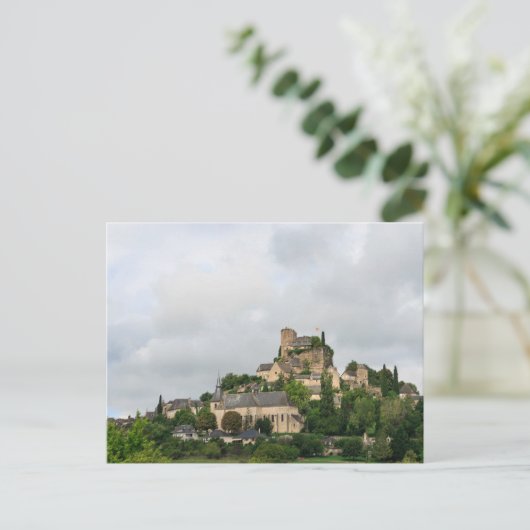 Dorf Turenne in Frankreich Postkarte (Stehend Vorderseite)