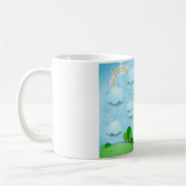 Dorf über den Wolken Kaffeetasse (Links)