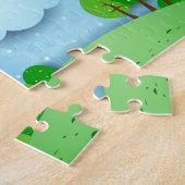 Dorf über den Wolken Puzzle (Seite)