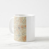 Dorf und Gebiet des Saranac Sees in Adirondacks Kaffeetasse (Vorderseite Links)