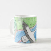 Dorf-Vibes Kaffeetasse (Vorderseite Links)
