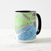 Dorf-Vibes Tasse (VorderseiteRechts)