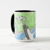 Dorf-Vibes Tasse (Vorderseite Links)
