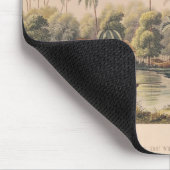 Dorf von Matavae, Tahiti Mousepad (Ecke)